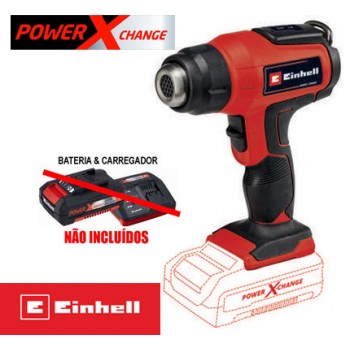 PISTOLA DE AR QUENTE A BATERIA SEM FIO EINHELL POWERXCHANGE